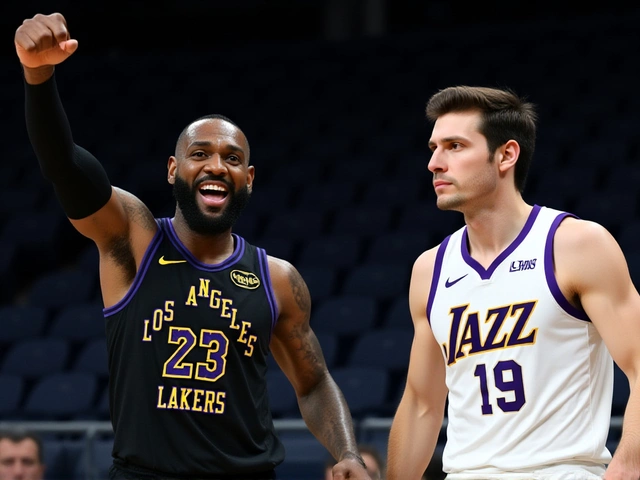 LeBron James makes historic 23rd-season debut as Lakers rout Jazz 140-126